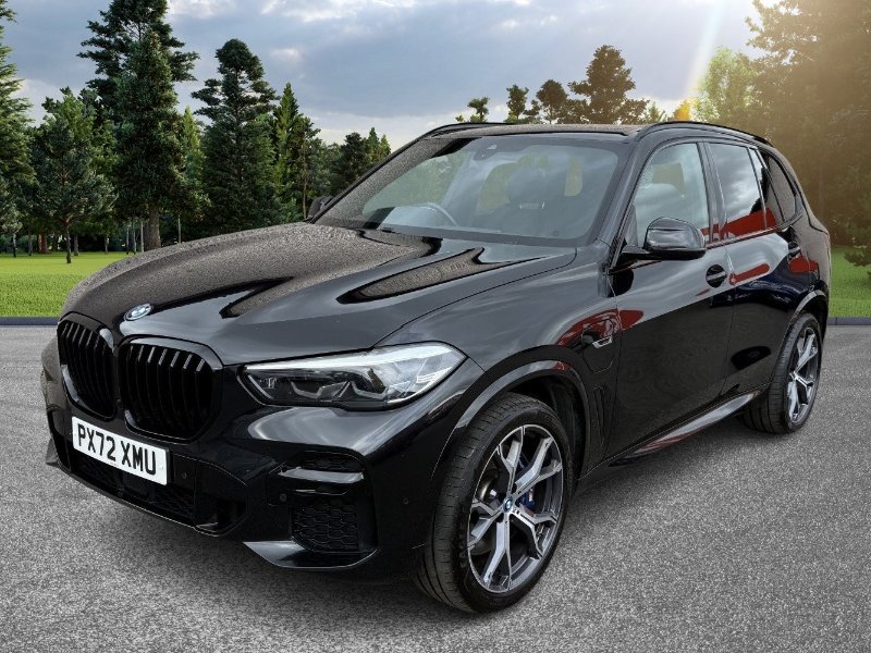 Black 2022 BMW X5 3.0 45e 24kWh M Sport SUV 5dr Petrol Plug-in Hybrid Auto xDrive Euro 6 s/s 394 ps in Inverness